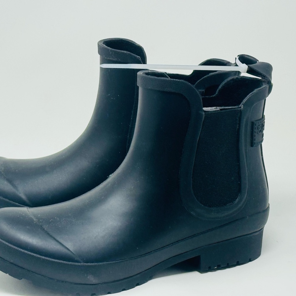Sperry Black Chelsea Rain Boots